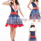 Ladies 40s Lady Naval Officer Costume For War Sailor Fancy Dress Adults Womens thumbnail-1