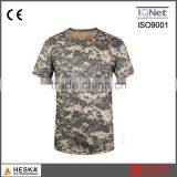 Military Army Color 100% Cotton Jersey Mens Short Sleeve Camouflage t Shirt thumbnail-5