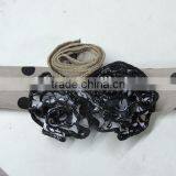 4th of July Flower Hairband Polka Dot Boutique Elastic Headband Baby Girl Cotton Hairwear Wholesale thumbnail-1