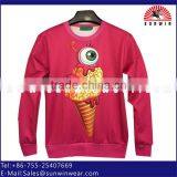 Olive Green Raglan Sleeve Crewneck Wholesale Hoodies thumbnail-2