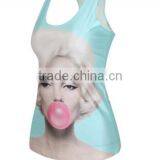 Top Quality Gym Tank Top Fashion Printing Women Tank Top Wholesale thumbnail-3