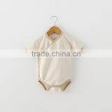 Wholesale 100% Organic Cotton Baby Bodysuit Baby Rompers Baby Clothes thumbnail-1