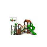 Custom LLDPE Plastic Steel Backyard Kids Outdoor Playground Set Equipment thumbnail-1