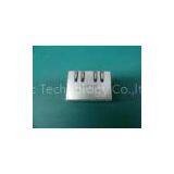 1000Base-Tx 10 Pin 2 Port RJ45 Female Jack 10P8C Side Entry , KRJ-201QGYNL Tab-Down thumbnail-1