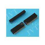 SMT Type Female Header Connector , 2 - 80 Poles Dual Row 2.54mm Female Header