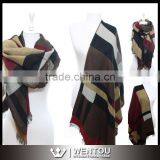 New Fashion Warm Soft Plaid Blanket Scarf thumbnail-5