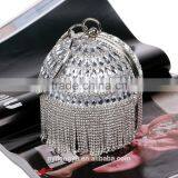 Black Tassel Silver 2017 Clutch Bag / Rhinostone Purse d Evening Handbag Gorgeous Bridal Wedding Purse Party Bag Handbag thumbnail-5