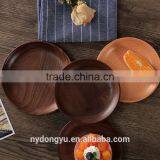 Beech Walnut Fruit Tray /steak Tray Holder Tea Coffee Holder Tray / ms Dessert Cake Tray Breakfast Plate Tray / Tea Holder Tray