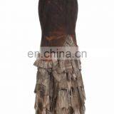 Steampunk Postapocalyptic Style Maxi Mermaid Skirt thumbnail-2