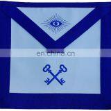 Masonic Treasurer Apron - Blue Lodge Masonic Regalia Apron thumbnail-1