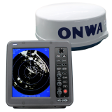 10.4 inch 36nm color LCD Marine Radar detection