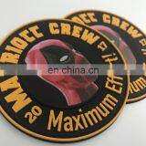 Custom Design 2D 3D PVC Patches/ Round Shape Custom Garment Rubber Patch With Logo thumbnail-3