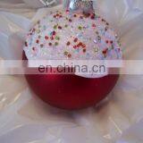 BALL CHRISTMAS ORNAMENT JC PENNYS DECORATION