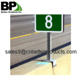 Multi-directional Signage Square Sidewalk Sign Posts thumbnail-3