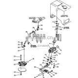 Construction Machinery Loader Pump WA200-1C PC80-1 Pilot Gear Double Pump 705-51-20150 Hydraulic Gear Pump thumbnail-1