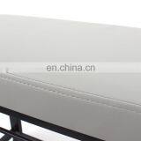 Customized Fabric Hallway Shoe Rack Seat With Metal Steel Double Size Bench Organizer Holder Rack Living Room Furniture thumbnail-6