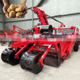CE Proved 4U-130 Two Rows Potato Garlic Carrot Mini Combine Harvester thumbnail-5