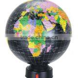 20cm Rotating Globe , Automatic Rotating Globe, Rotating World Globe