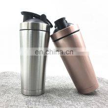 500ml Stainless Steel Milkshake Mixing Protein shaker bottle