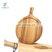 Pizza Tools Handle Pizza Shovel Wooden Pizza Peel Wood Custom Personalized Logo thumbnail-2