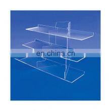 Customized 3 Tier Clear Acrylic Tiered Cupcake Stands Wholesale Display Tray