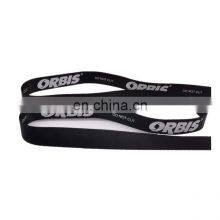 Factory Customized 25mm 35mm High Quality Logo Printed Silk Screen Printing Polyester Webbing for Bags Luggage thumbnail-3