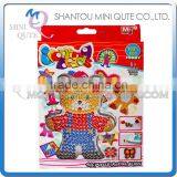 Mini Qute DIY Ironing Hama Perler Beans 3D Jigsaw Bear Model Building Block Kid Educational Toy (Accept OEM) NO.BT-0053C-2