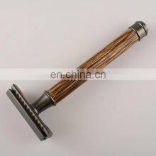 Eco-friendly Bamboo Razor Bamboo Handle Mens Shaving Double Edge Safety Razor thumbnail-5