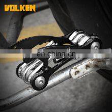 New Outdoor Cycling Gadget, Multi-functional Bicycle Wrench, Lightweight Portable Hexagon Set Stainless Steel Wrench Tool