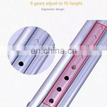 Adjustable Adult Crutch Absorber Walking Stick Armpit Underarm Aluminium Crutches for Walking thumbnail-3