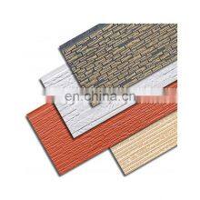New Material House Decoration Metal Carved Exterior Metal Carved PU Foam Sandwich Panel