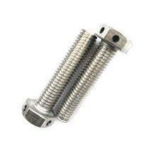 SS304 SS316 Passivated Hex Head Bolts Fully Threaded With Wire Holes thumbnail-4
