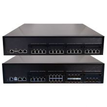 2u network security appliance supports 1g or 10G SFP RJ45 Gbe networking ports