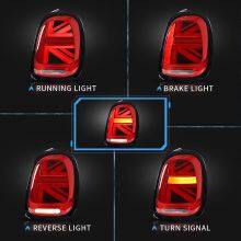 LED Tail Lights Sequential Turn Signal for 2014-2019 BMW Mini Cooper F55 F56 F57 Rear Lamps thumbnail-3