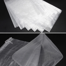 logo kraft paper laminated white poly propylene resin 25 kg packaging bag
