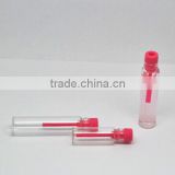 1ml 2ml 3ml fragrance oil testing vial,glass vial with plastic plug