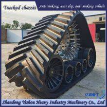 Say Goodbye to the Embarrassment of Getting Stuck in a Car! New Holland Harvester Modified With Rubber Half Track, Providing Unobstructed Access to Global Farmland thumbnail-2