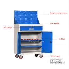 Portable Tool Cart on Wheels – Garage Tool Trolley With Lockable Casters Supplier
