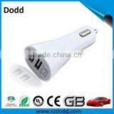 2 USB Car Charger LED Cigarette Lighter 5V 2A USB Car Charger For IPhone/Samsung thumbnail-4