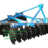 Disc harrow for tractor, working in fram for land