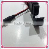 Standard USB Adapter Connector For DC Motorcycle Battery Charging Cables thumbnail-4