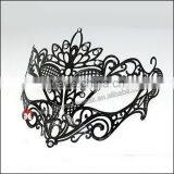 Swan Laser Cut Venetian Mask Masquerade Metal Filigree Halloween Ball Party Mask thumbnail-2