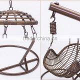 Single Seat Balcony Rattan Springs for Swing Chair Singapore Swing Egg Chair thumbnail-6
