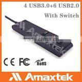 Multi 10 Port USB 2.0 3.0 in One USB Charging Hub thumbnail-2