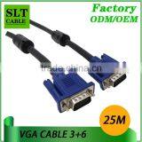 Shenlantuo Factory Outlet High Quality VGA Cable Male to Male 3+6 15pin 25M Vga Cable for Projector Computer LCD Monitor Laptop thumbnail-2