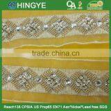 High Quality Fashion Beaded Sequin Trims With Acrylic Stone for Clothing M100 thumbnail-2