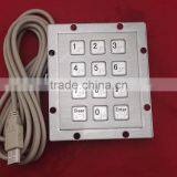 Supplier Fashion 3x4 Metal Keypad