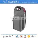 2016 Top Quality Portable 2 Bottle Tote Wine Bottle Bag thumbnail-1