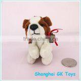 Dog Keychains With Plastic Pellets Stuffing