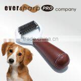 Eversharp-Pro Pet Grooming Rake Dematting Tool for Dog Deshedding Tool